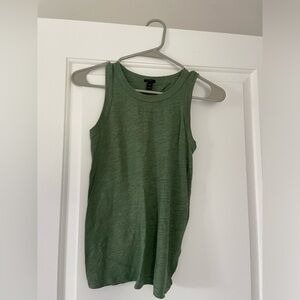 WORN ONCE J CREW OPEN BACK TIE TANK TOP